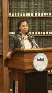 Nadia Pinto, HUAA President