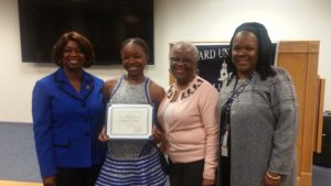 Brianna McAdoo, HUAC GWDC Scholarship Recipient