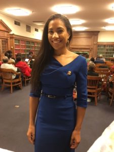 Nadia Pinto, HUAA President