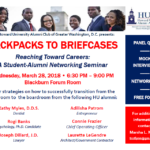 2018 Backpacks to Briefcases Event