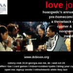 Love Jones: HUAC GWDC Homecoming 2018 Event