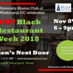 DMV Black Restaurant Week 2018
